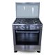 CUISINIERE ASTECH 5 FEUX 80X60 A GAZ AVEC FOUR A GAZ FULL OPTION INOX 80MIS