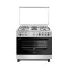 CUISINIERE FERRE 4 FEUX 50x50 GRIS F5C40G2G
