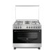 CUISINIERE FERRE 4 FEUX 50x50 GRIS F5C40G2G
