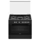CUISINIERE HAIER 5 FEUX 90X60 AVEC VERRE NOIR HCR6050EGB