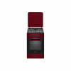 CUISINIERE HAIER 4 FEUX 60X60 A GAZ ROUGE HCR204OEGR