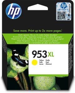 CARTOUCHES HP 953 XL JAUNE AUTHENTIQUE
